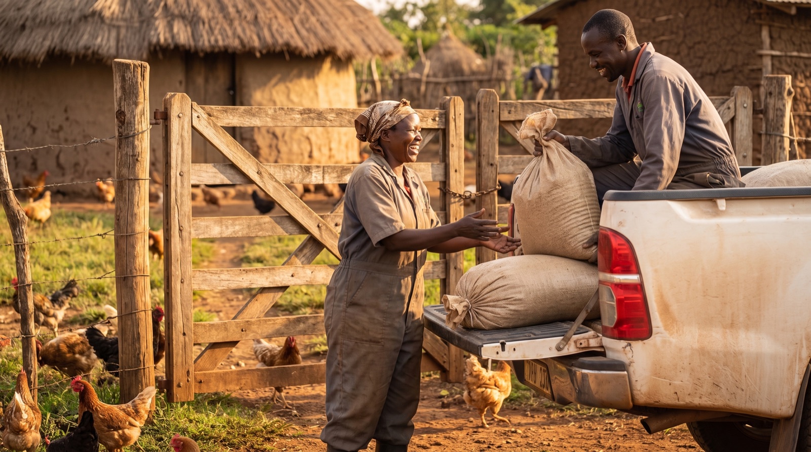Feed supply to Kenyan farms